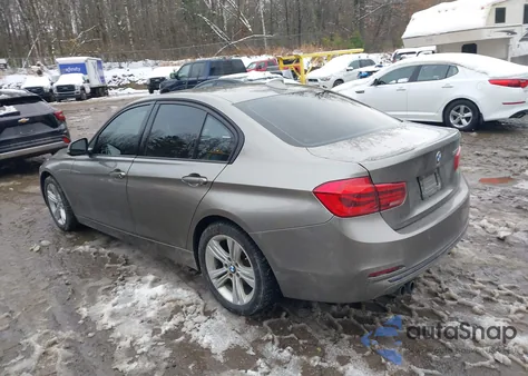 2016 BMW 328I from USA, damaged, VIN WBA8E9G53GNT45253